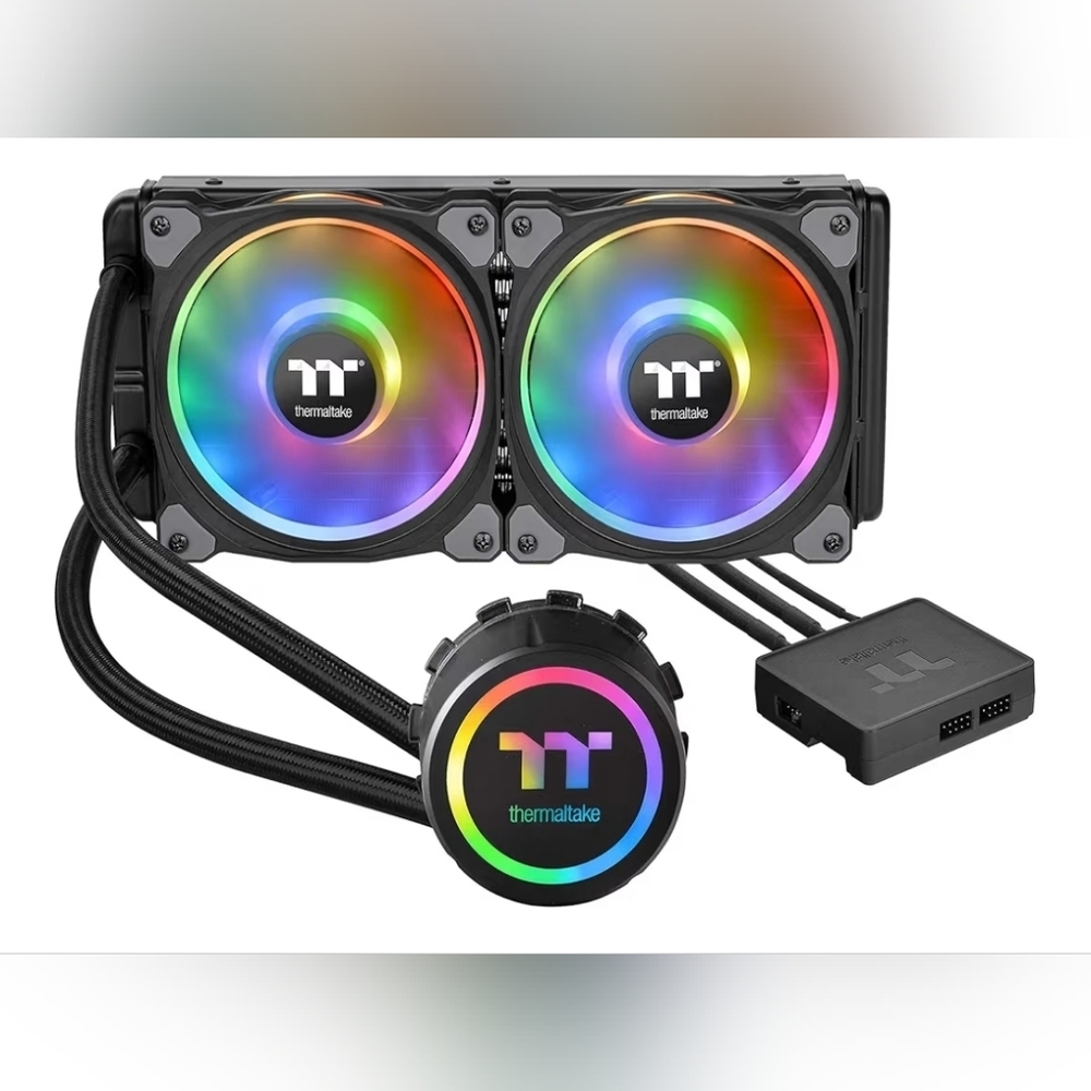 Thermaltake Floe DX 240mm RGB AIO Liquid CPU Cooler CL-W255-PL12SW-B